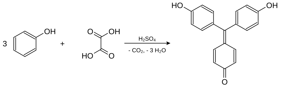 Synthese von Aurin