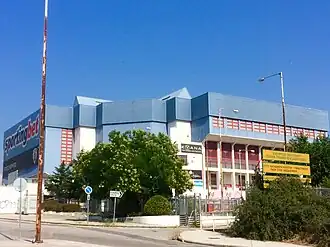 PAOK Sports Arena Aussenansicht (2017)