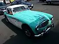 Austin Healey 3000 im Jahr 2014 auf dem Nürburgring
