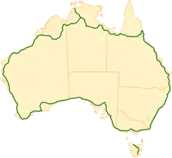 Straßenring um Australien