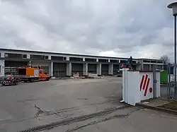 Bauhof einer Autobahnmeisterei in Deutschland