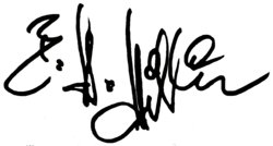 Autogramm Ernst Herbert Hilbich