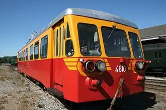 Erhaltener Triebwagen 4610 im August 2009