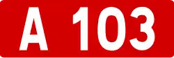 Autoroute A103