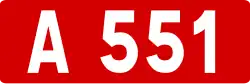Autoroute A 551