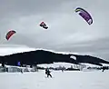 Snowkiting in Autrans 2019