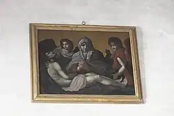 Pietà mit zwei Engeln