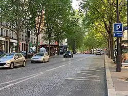 Die Avenue Marceau im Jahr 2021