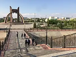 Avesta-Denkmal in Urganch