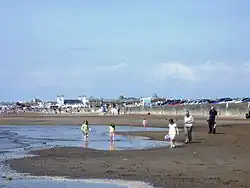 Strand von Ayr bei Ebbe