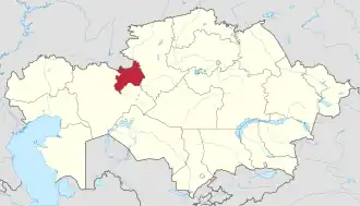 Lage in Kasachstan