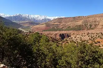Berglandschaft bei Azgour