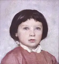 Arnold Böcklin, Bildnis des Sohnes Arnoldo, 1861