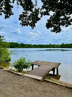 Blick auf den Böllertsee