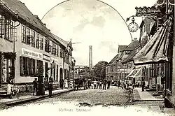 Erster Firmensitz in der Rühnerstraße in Bützow