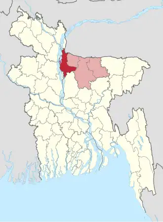 Distrikt Jamalpur in Bangladesch