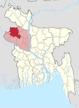 Distrikt Naogaon District in Bangladesch