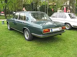 BMW 2500, Heckansicht, 1968–1971