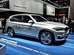 BMW Concept X5 eDrive auf der IAA 2013