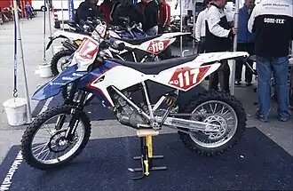 Prototyp der BMW G 450 X bei Rund um Zschopau, 2007