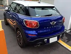 Heck des Facelift Cooper S Paceman