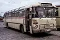 Saturn II L Linienbus mit 11,5 m Länge, Außenschwingtüren, Dachrandverglasung und kleinem Schilderkasten