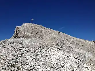 Gipfelaufbau Hintere Bachofenspitze