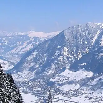 Hörndl oberhalb von Bad Hofgastein im Winter
