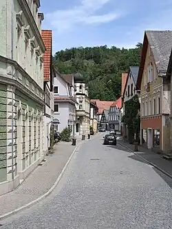 Rotherstraße im Ortskern