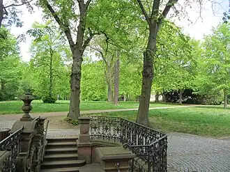 Wilhelmspark und Champagnerbrunnen