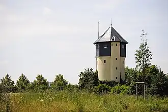 Der Wasserturm an der Wilhelmshöhe