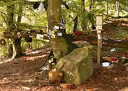 Der Sorgenstuhl aus Stein