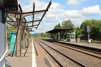 Bahnhof Albshausen Juni 2019