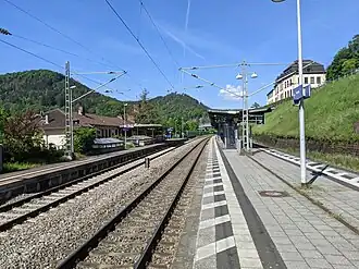 Bahnhof Lambrecht im Jahr 2024
