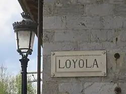 Bahnhof von Loyola (Detail)