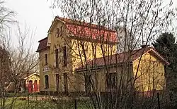 Der ehemalige Bahnhof Nieder Neuendorf (2017)