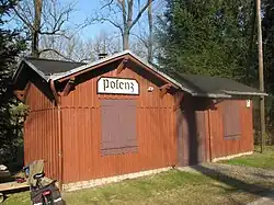 Ehemalige Bahnstation bei Polenz