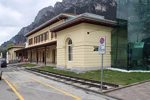 Bahnhofsgebäude Riva del Garda