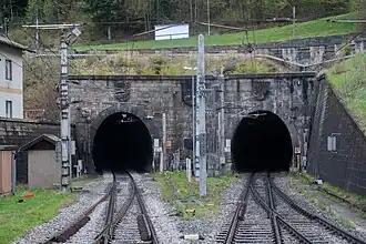 Alter und Neuer Semmeringtunnel