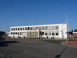 Ehemaliges Empfangsgebäude (2013)