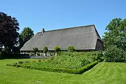 Der denkmalgeschützte Hof „Groß Bahrenfleth 6“, hier das Fachhallenhaus