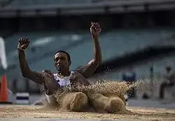 Yahya Berrabah Rang fünfzehn mit 7,49 m