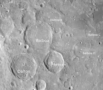 Balboa und Dalton (LROC-WAC)