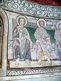 Apostelfresken (12. Jahrhundert) in der Nikolai-Kirche