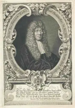 Balthasar III. Schnurbein (1645–1711), Mitglied des Inneren Rates zu Augsburg (1690)