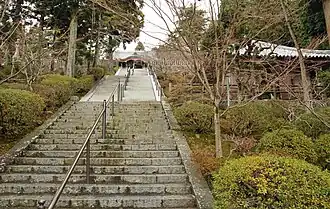 Treppe zur Haupthalle