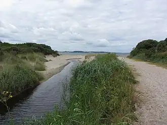 Harkenbäk, Mündung in die Ostsee (Barendorf)