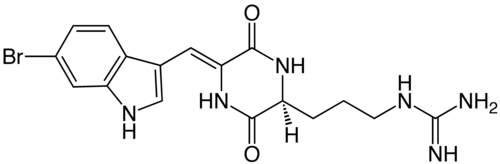 Struktur von Barettin