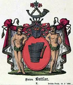 Wappen derer von Buttlar (Barone)