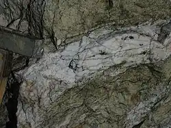 Barytgang am Kleinen Otter